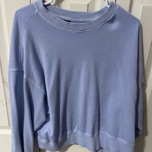Old Navy Women's Light Blue Sweatshirt